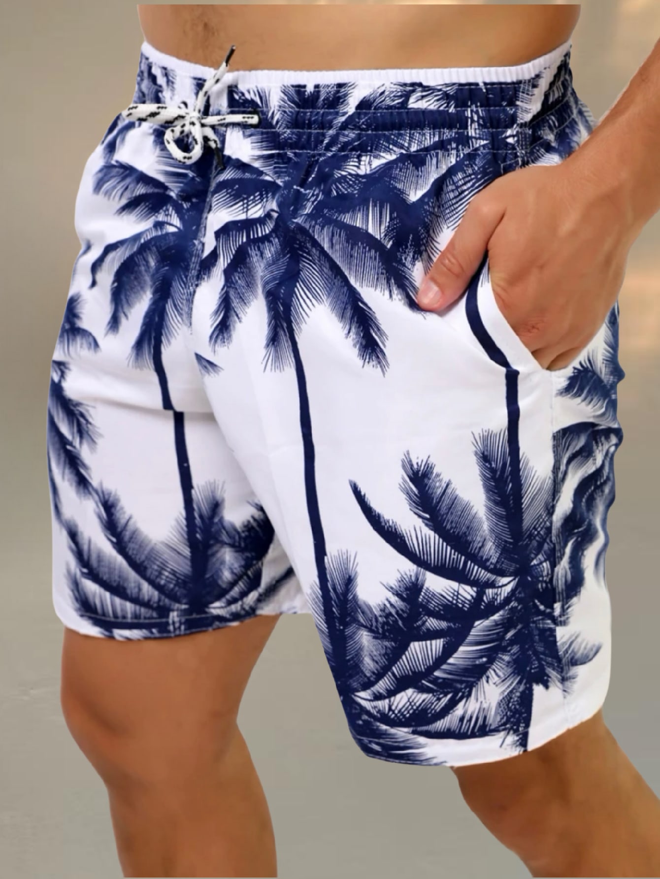Bermudas Masculinas Mauricinho Shorts Seca Rápido Surf Estampada Praia Tactel Masculina Adulto