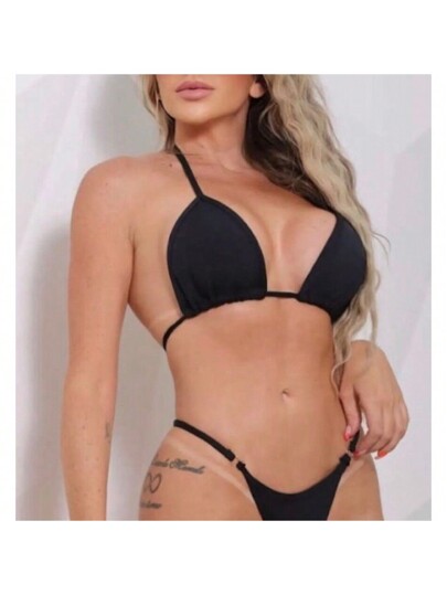 Biquíni biquini biquine De Fita Bronze Fio Dental Bronzear Marquinha