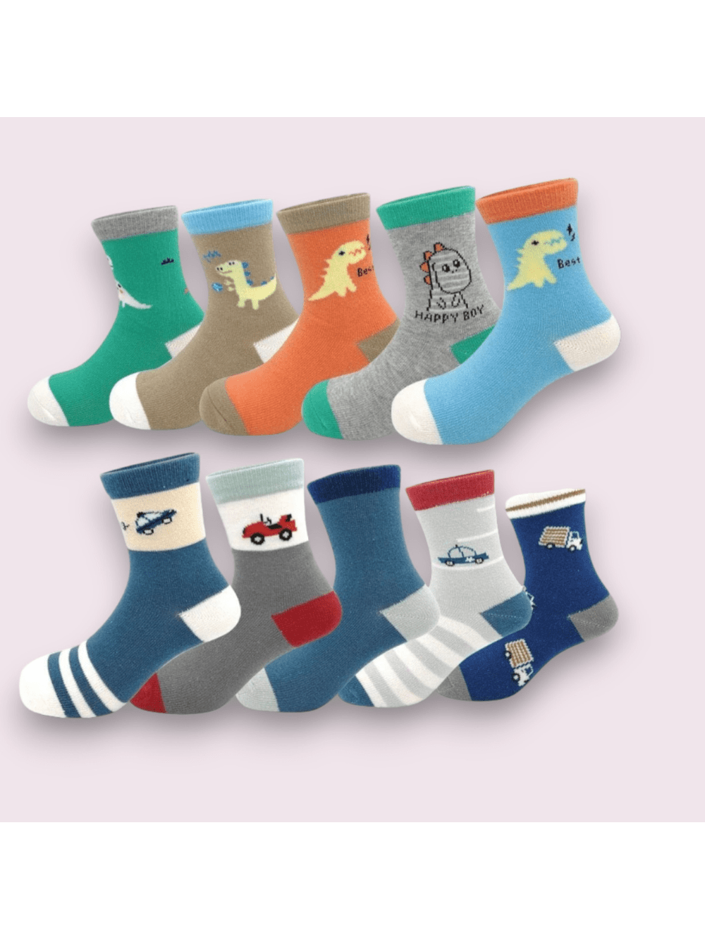 Kit 15 Pares Meia Infantil bebê juvenil Masculino Estampada Menino Criança