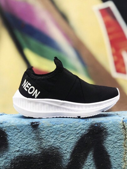 Tênis Infantil Meia Masculino e Feminino Casual Escolar Calce Fácil Preto para Menino e menina