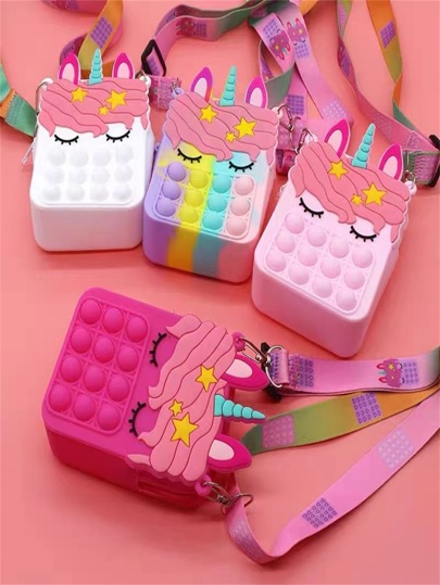 jonalissa Pop It Bolsa de silicone-D4808