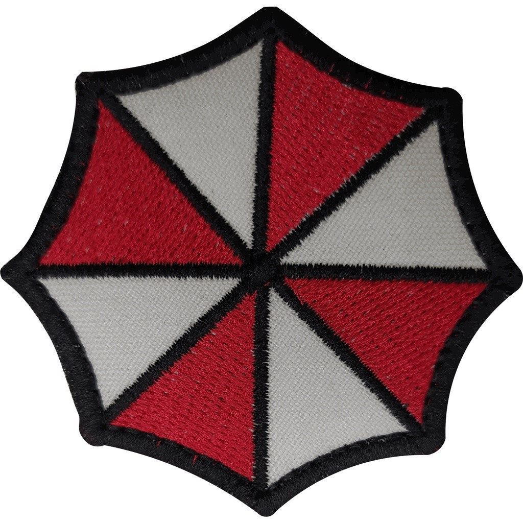 Patches Bordado Umbrella Airsoft C/Velcro – Ponto militar