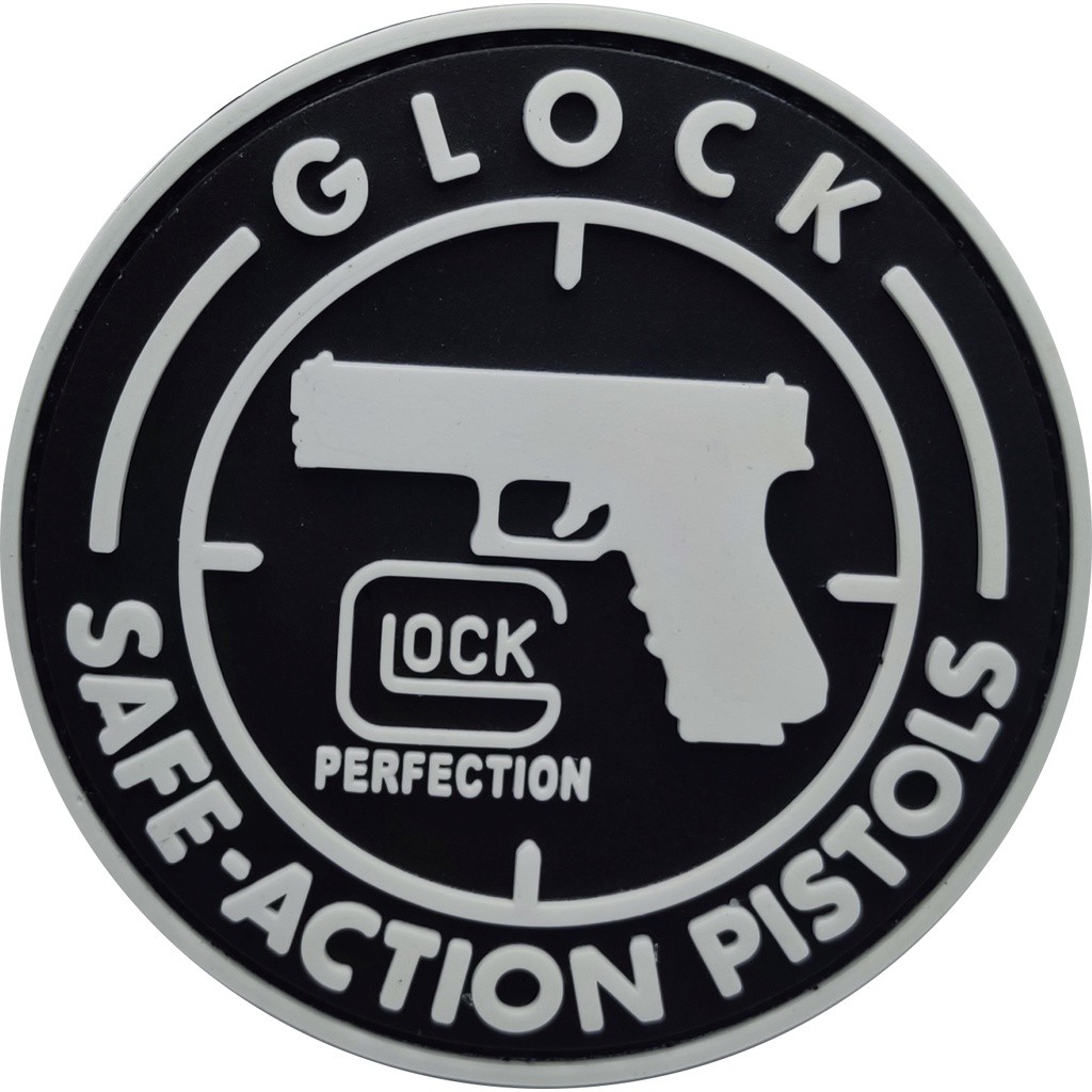 Glock Safe Action Pistols Patches Emborrachado – Ponto militar