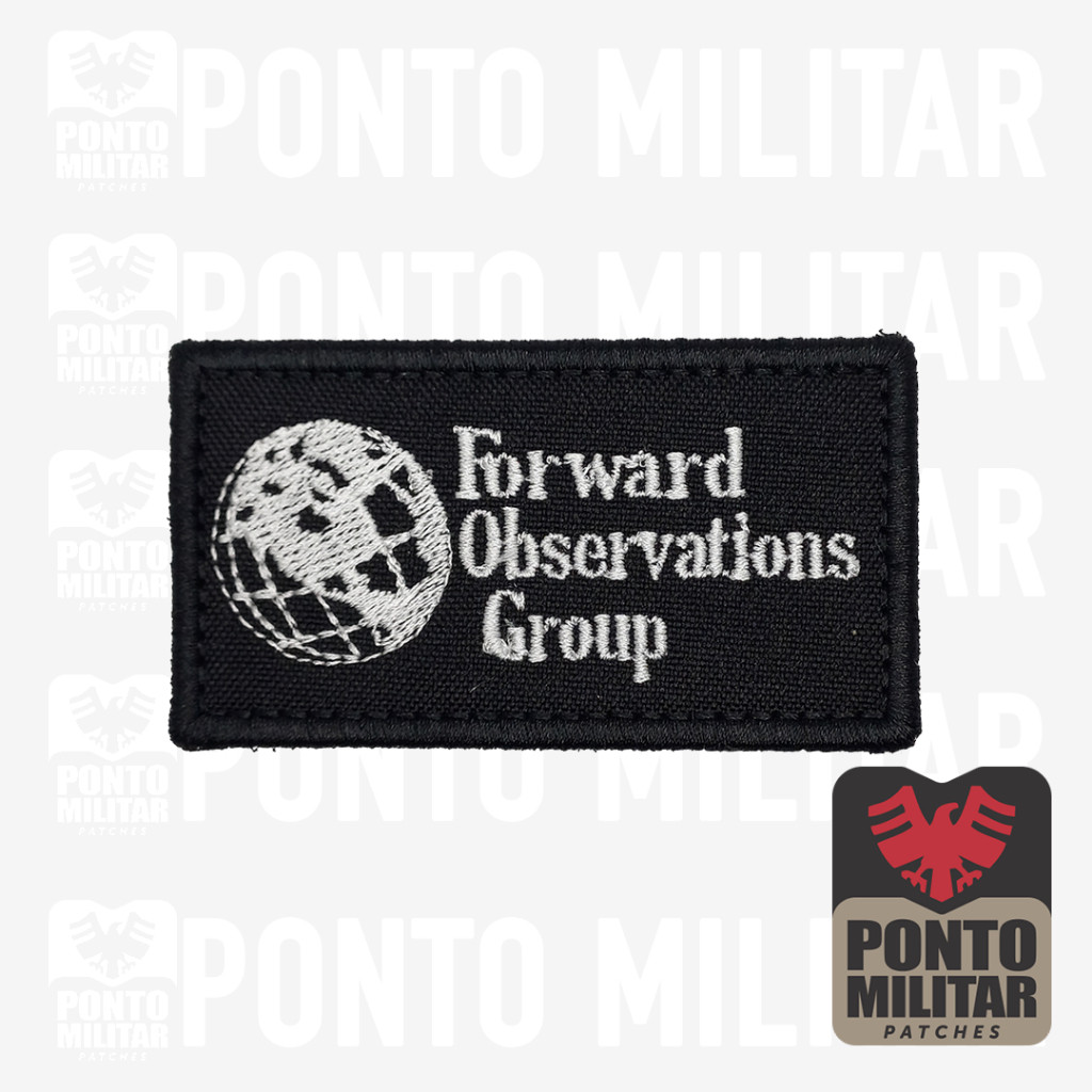 Forward Observations Group FOG Corporate Patch Bordado – Ponto militar