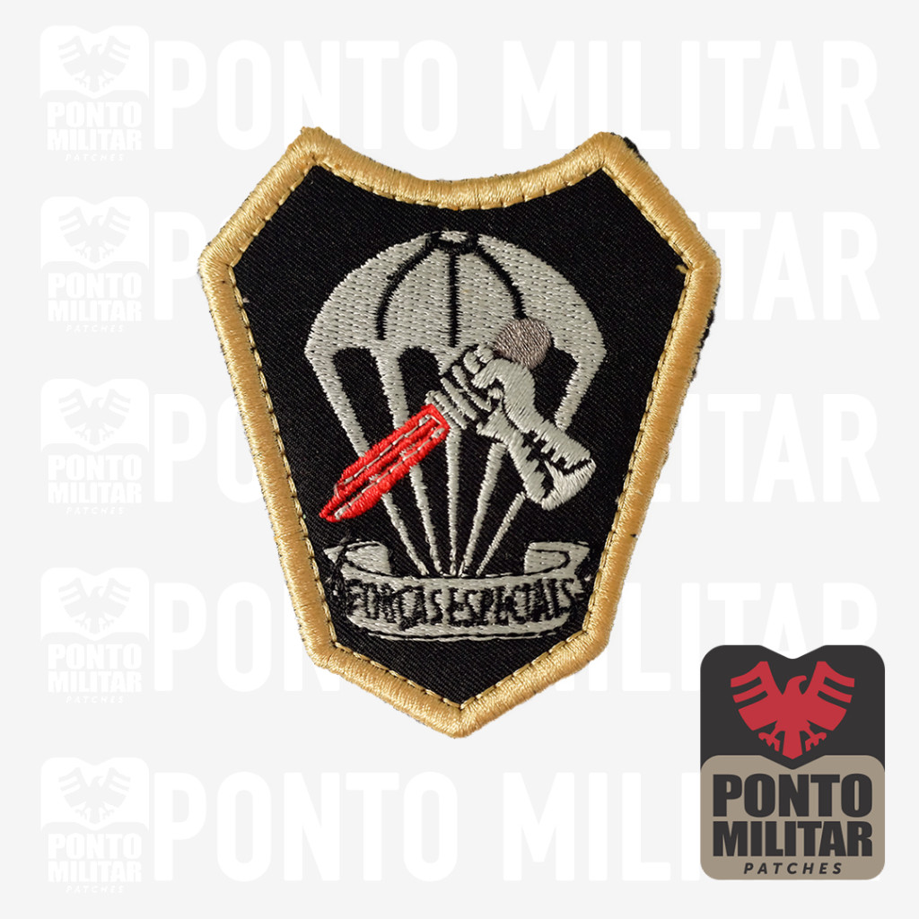 Forças especiais I Comandos Anfíbios Patch Bordado – Ponto militar