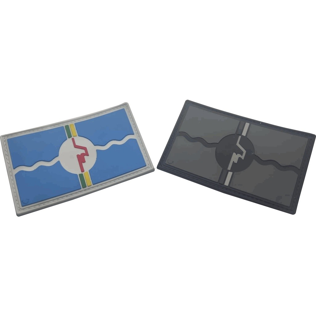 Bandeira Caldas Novas Emborrachado Patch – Ponto militar