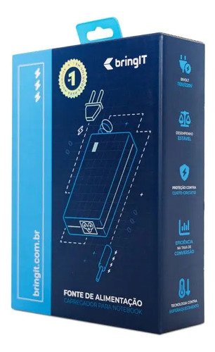 Fonte Para Notebook Lenovo 82x5s00100 20v 3.25a 65w