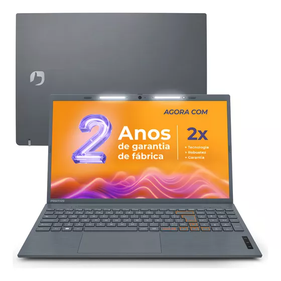 Notebook Positivo Vision C15 Lumina Bar Celeron, 8GB 128GB eMMC, Tela 15.6
