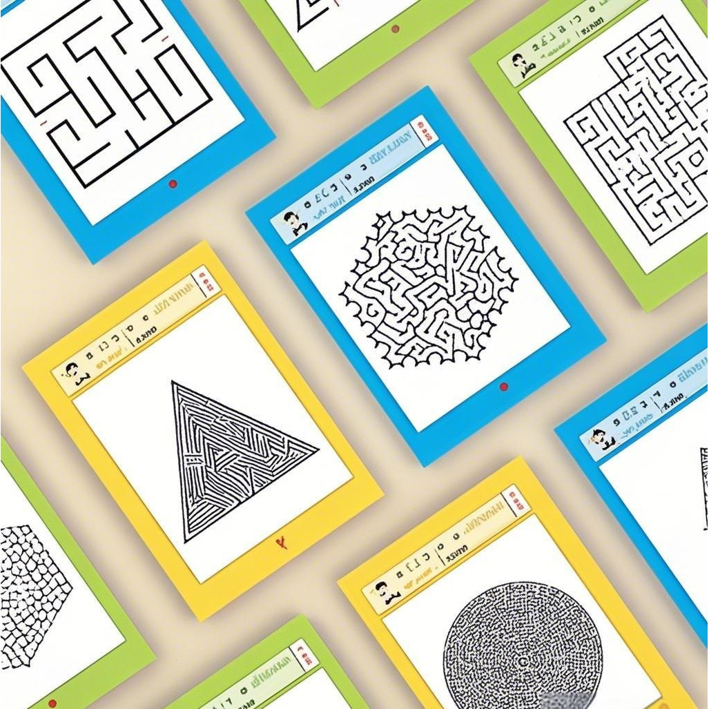 Livro de Quebra-Cabeças Desafio do Labirinto para Adolescentes (1 unidade) – Melhora o Foco e a Concentração, Jogo Educativo para Desenvolvimento Cerebral com 36 Desafios, Presente Perfeito para Páscoa, Halloween e Natal