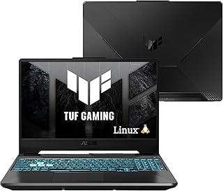 Notebook ASUS TUF Gaming A15, GeForce RTX 2050, AMD RYZEN 7, 8 GB, 512 GB SSD, KeepOS, Tela 15.6” FHD, Graphite Black – FA506NFR-HN069
