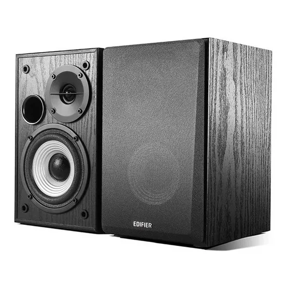 Monitores De Áudio Edifier R980t 24w Rms Home Studio Cor Preto