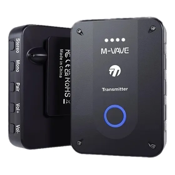 M-vave Monitor De Palco Semfio Wp-9 Receptor Com Transmissor Cor Black Piano