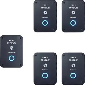Retorno De Palco Monitor M-vave 1 Transmissor E 4 Receptores